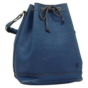 LOUIS VUITTON Epi Noe Shoulder Bag Vintage Toledo Blue M44005